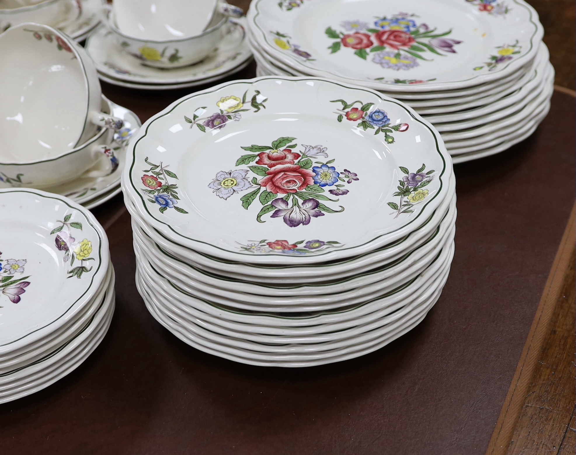 A Copeland Spode “Spring Time” dinner service